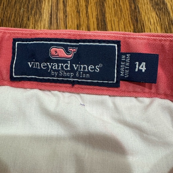 Vineyard Vines Boys Nantucket Chino Shorts, Size 14 - Picture 3 of 5